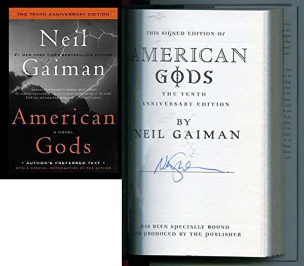 Cover Art for 9780062379139, American Gods: The Tenth Anniversary Edition by Neil Gaiman