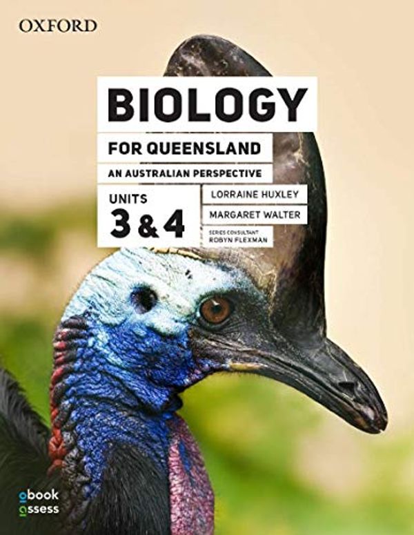 Cover Art for 9780190313548, Biology for QLD an Australian Perspective Units 3&4 3E Student book+obook assess by Huxley, Walter, Flexman