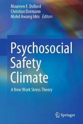 Cover Art for 9783030203184, Psychosocial Safety Climate: A New Work Stress Theory by Maureen F. Dollard