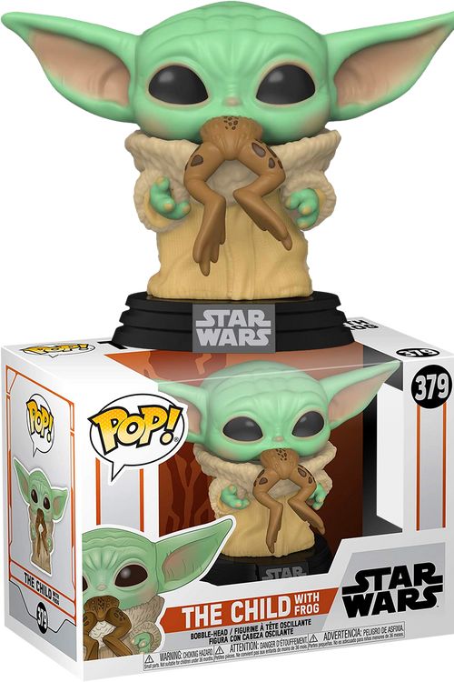 Cover Art for 0889698499323, Funko Pop! Star Wars: The Mandalorian - The Child with Frog by Funko