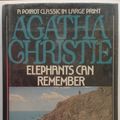 Cover Art for 9780816145454, Elephants Can Remember: Large Print (G.K. Hall Large Print Book Series) by Agatha Christie