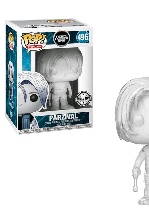 Cover Art for 0889698300162, Funko Pop Movies 496 Ready Player One Clear Parzival (Hot Topic Exclusive) by Funko