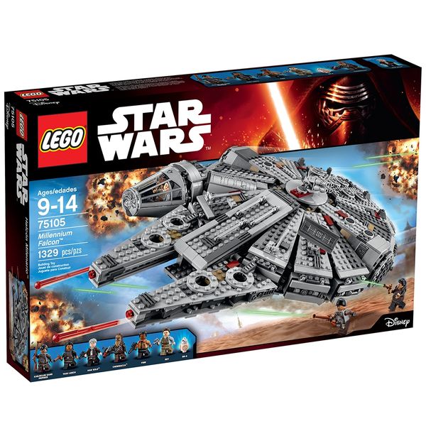 Cover Art for 5702015352659, Millennium Falcon Set 75105 by LEGO
