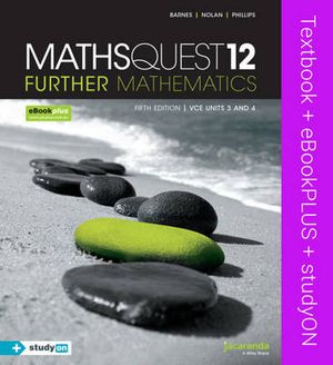 Cover Art for 9780730321736, Maths Quest 12 Further Mathematics 5e & Ebookplus by Mark Barnes