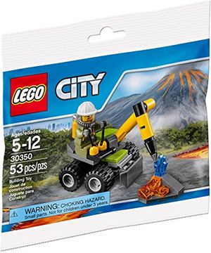 Cover Art for 0673419251174, Volcano Jackhammer Set 30350 by LEGO