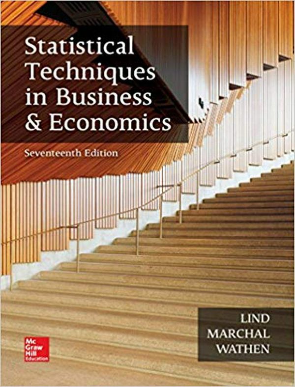 Cover Art for 9781259666360, Statistical Techniques in Business and Economics by Douglas A. Lind, William G. Marchal, Samuel A. Wathen