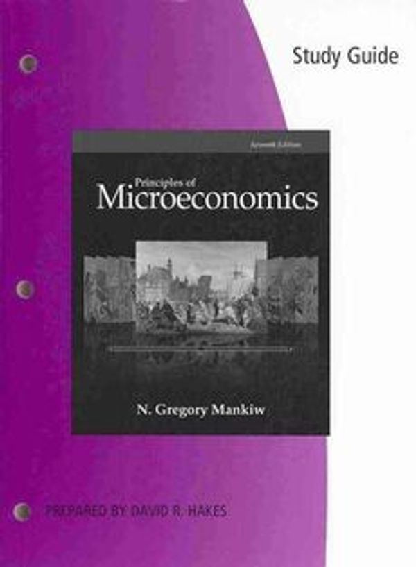 Cover Art for 9781285864242, Study Guide for Mankiw's Principles of Microeconomics, 7th by N. Gregory Mankiw