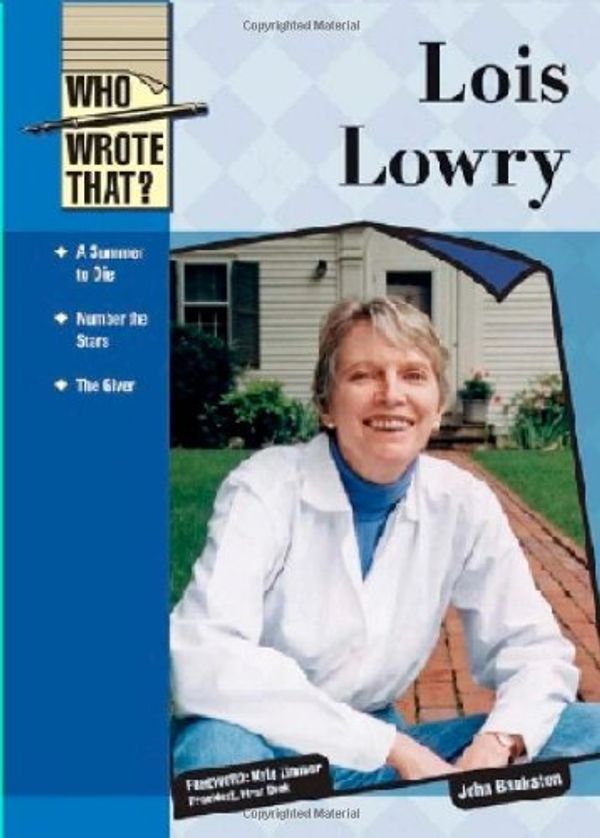 Cover Art for 9781604133356, Lois Lowry by John Bankston
