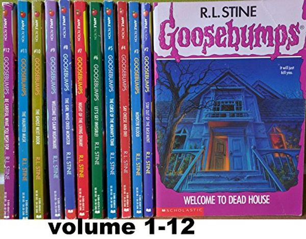 Cover Art for B01M3VLASR, Goosebumps (original series) Set, Books: 1 -12 by R.l. Stine