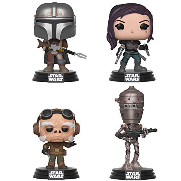 Cover Art for 0847944004219, Funko Star Wars: POP! Movies Mandalorian Collectors Set 1 - The Mandalorian, Kuiil, IG-11, Cara Dune by Unknown