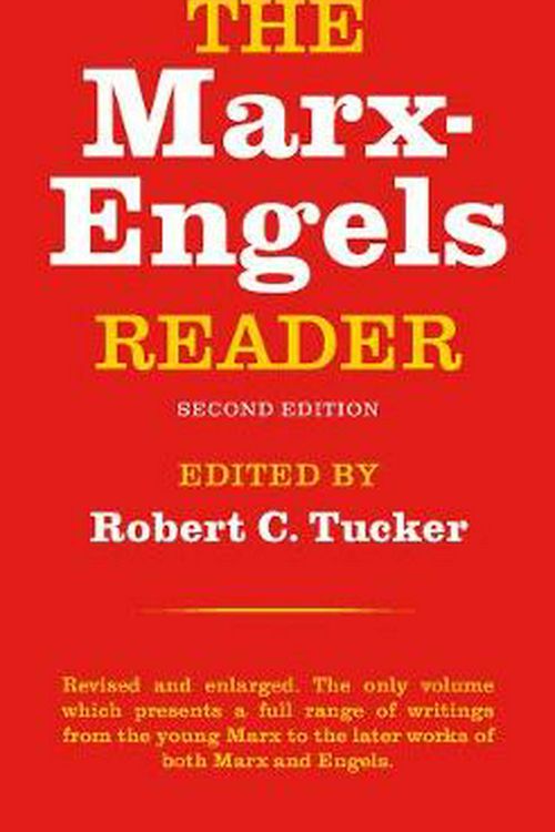 Cover Art for 9780393090406, The Marx-Engels Reader by Robert C. Tucker