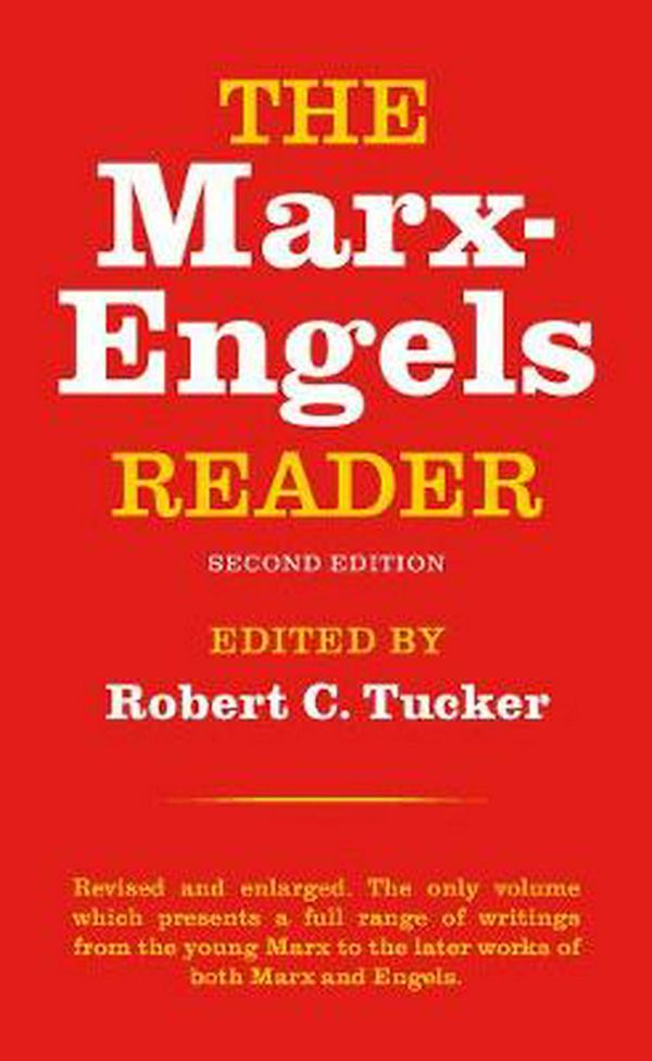 Cover Art for 9780393090406, The Marx-Engels Reader by Robert C. Tucker