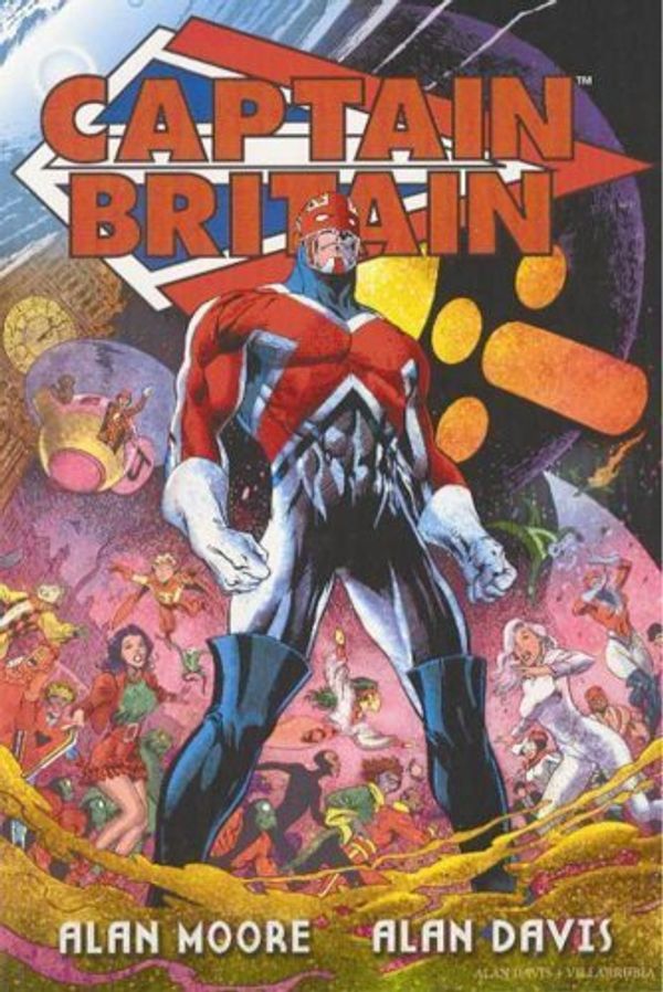 Cover Art for B00OX8LNGA, Captain Britain by Alan Moore (2002) Paperback by 