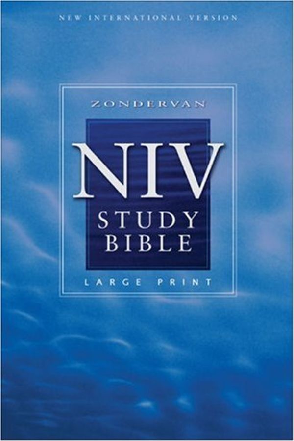 Cover Art for 0025986929718, Zondervan NIV Study Bible, Large Print by Zondervan