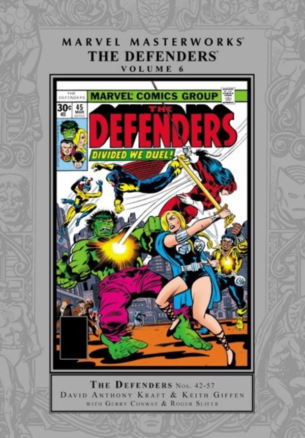 Cover Art for 9781302909581, Marvel Masterworks: The Defenders Vol. 6 by David Anthony Kraft