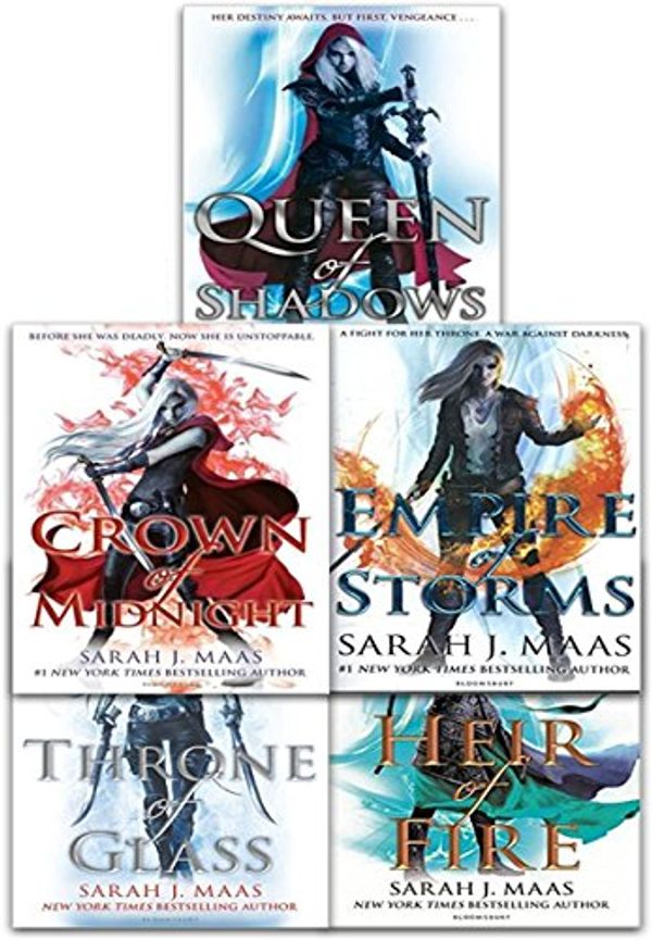 Cover Art for 9789526530222, Throne Of Glass Series Collection 5 Books Set By Sarah J. Maas (Throne of Glass, Crown of Midnight, Heir of Fire, Empire of Storms, Queen of Shadows) by Sarah J. Maas