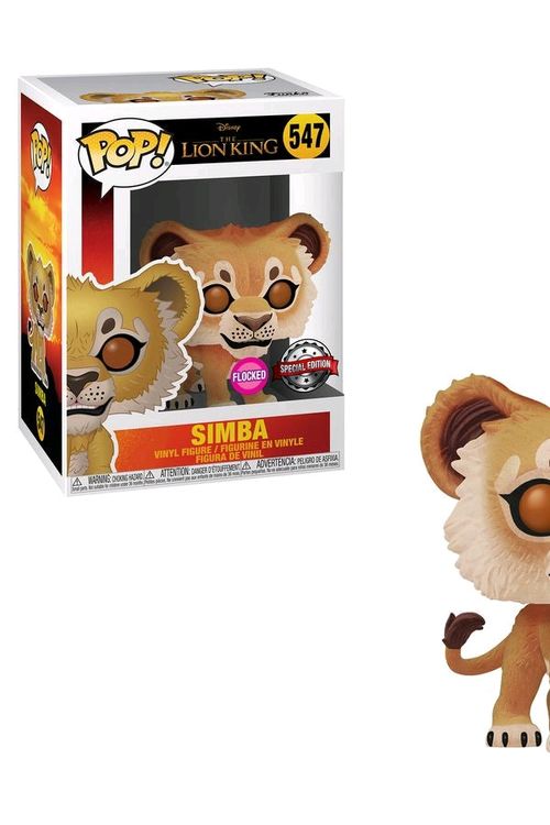 Cover Art for 0889698397049, Funko POP! Disney The Lion King #547 Simba (Flocked) by Unknown