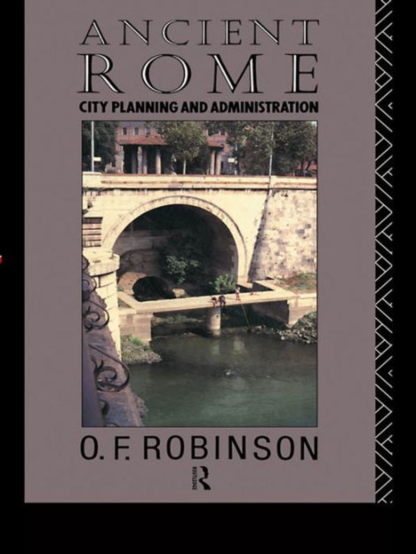 Cover Art for 9780415022347, Ancient Rome by O. F. Robinson