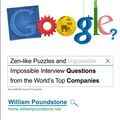 Cover Art for 9781851689170, Are You Smart Enough to Work at Google? by William Poundstone