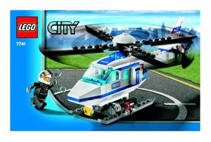 Cover Art for 0673419102537, Police Helicopter Set 7741 by LEGO City