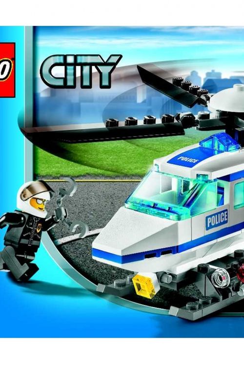 Cover Art for 0673419102537, Police Helicopter Set 7741 by LEGO City