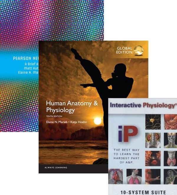 Cover Art for 9781488687983, Human Anatomy & Physiology Global Edition + A Brief Atlas of the Human Body Pearson New International Edition + Interactive Physiology 10-System Suite CD-ROMValue Pack by Marieb & Hoehn