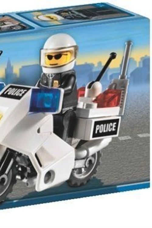 Cover Art for 0673419128377, Police Motorcycle Set 7235 by LEGO