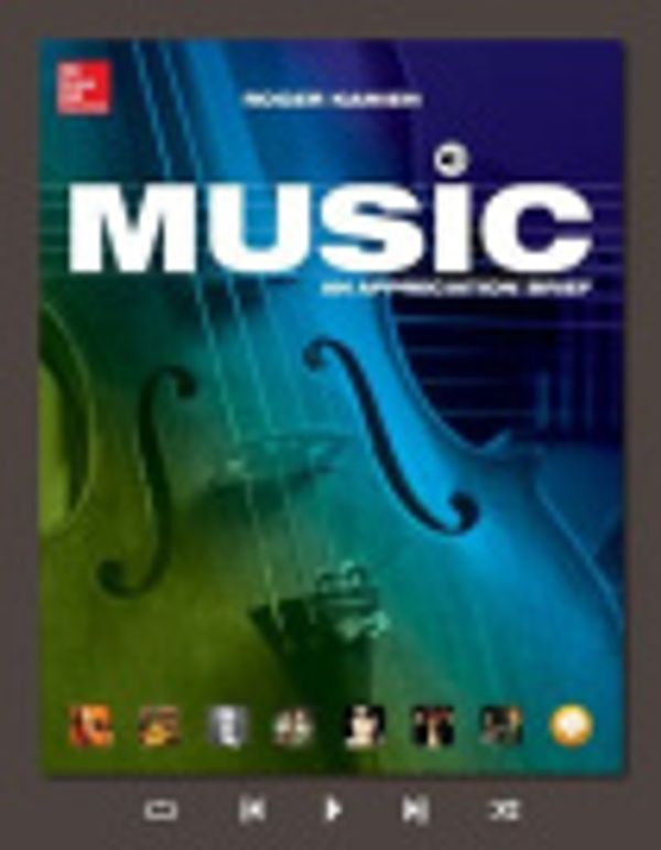 Cover Art for 9781259158650, Connect Music W/Learnsmart 1-Term Access Card for Music: An Appreciation, Brief Edition by Roger Kamien