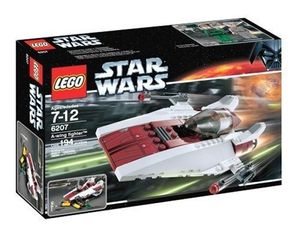Cover Art for 0673419078924, A-wing Fighter Set 6207 by LEGO