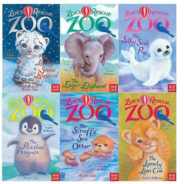 Cover Art for 9789766714222, Zoe's Rescue Zoo Collection Amelia Cobb 6 Books Bundle (The Lucky Snow Leopard,The Eager Elephant,The Silky Seal Pup,The Puzzled Penguin,The Playful Panda,The Lonely Lion Club) by Amelia Cobb