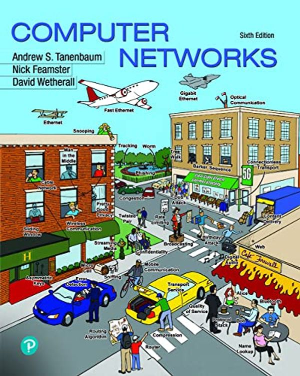 Cover Art for 9780135408001, Computer Networks by Andrew Tanenbaum, Nick Feamster, David Wetherall