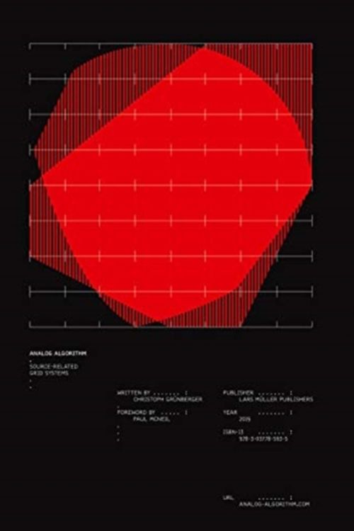 Cover Art for 9783037785935, Analog Algorithm by Christoph Grunberger