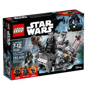 Cover Art for 5702015868556, Darth Vader Transformation Set 75183 by LEGO UK