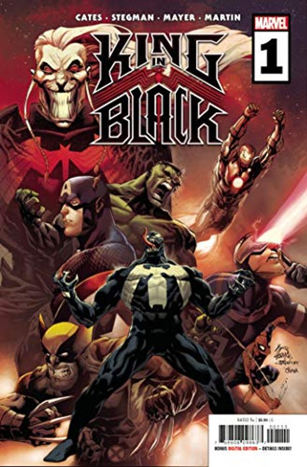 Cover Art for B08P566H42, King in Black #1 (OF 5) - Standard Cover by Donny Cates