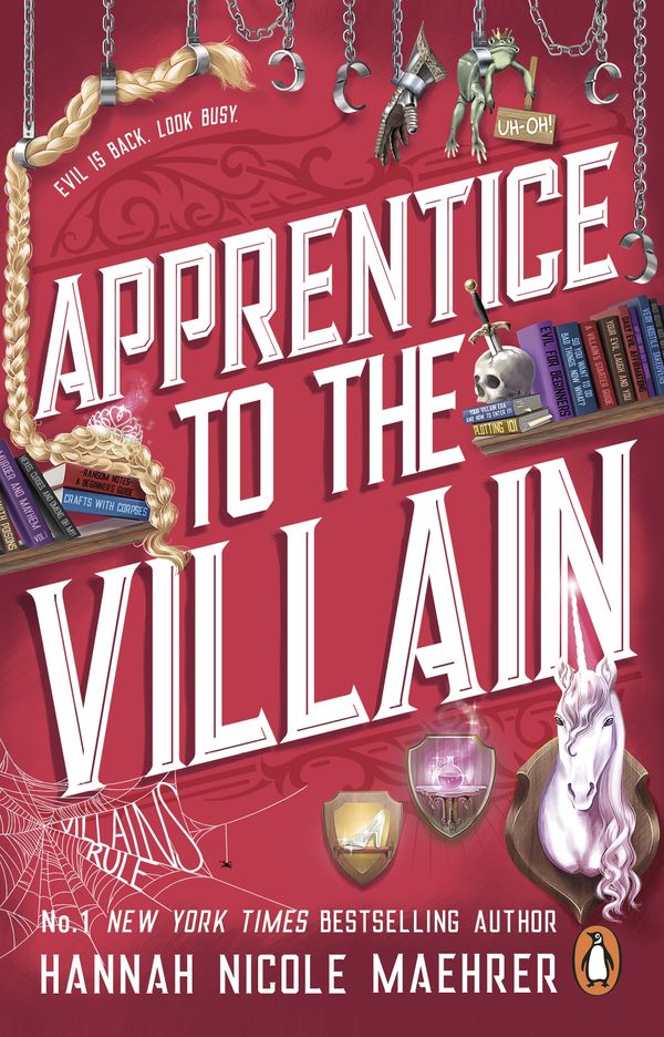 Cover Art for 9781804993392, Apprentice to the Villain: From the No.1 New York Times bestselling author and TikTok sensation comes the most hilarious romantasy book of 2024 by Maehrer, Hannah Nicole