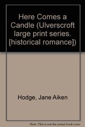 Cover Art for 9780708901663, Here Comes a Candle by Jane Aiken Hodge