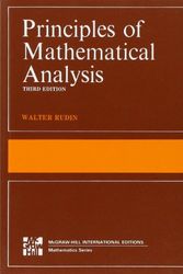 Cover Art for 8582133333337, Principles of Mathematical Analysis (Int'l Ed) by Walter Rudin