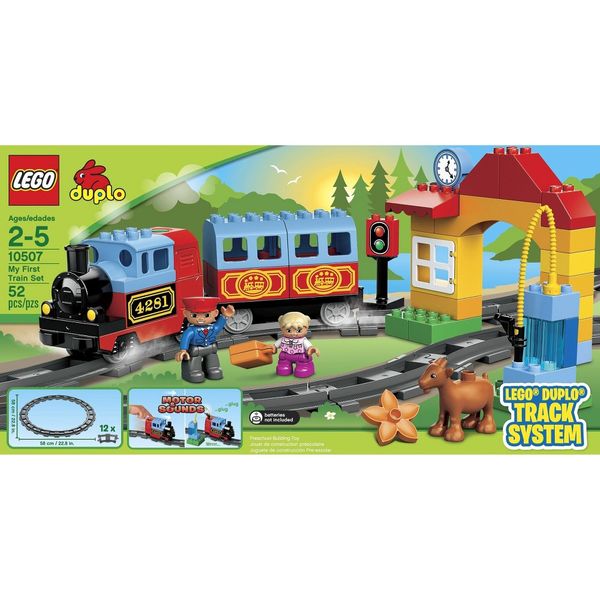 Cover Art for 0673419215787, My First Train Set Set 10507 by LEGO