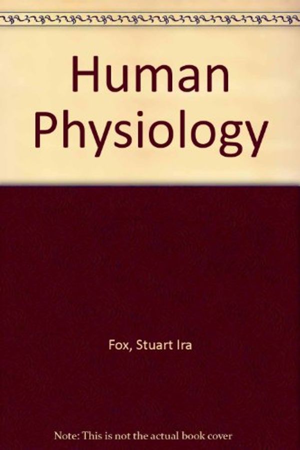 Cover Art for 9780072852936, Human Physiology by Stuart Ira Fox