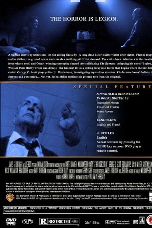 Cover Art for 0826663169546, The Exorcist III [Collector's Edition] [Blu-ray] by Shout! Factory