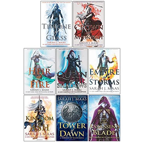 Cover Art for 9780678453216, Throne Of Glass Series Collection 7 Books Set By Sarah J Maas - Heir of Fire, The Thorne Of Glass, Empire Of Storms, Tower Of Dawn, Crown Of Midnight, Queen Of Shadows, Kingdom of Ash by Sarah J. Maas