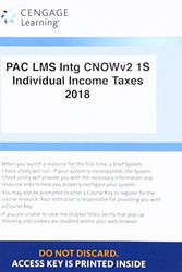 Cover Art for 9781337389532, LMS Integrated CengageNOWv2, 1 term Printed Access Card for Hoffman/Young/Raabe/Maloney/Nellen's South-Western Federal Taxation 2018: Individual Income Taxes, 41st by Unknown