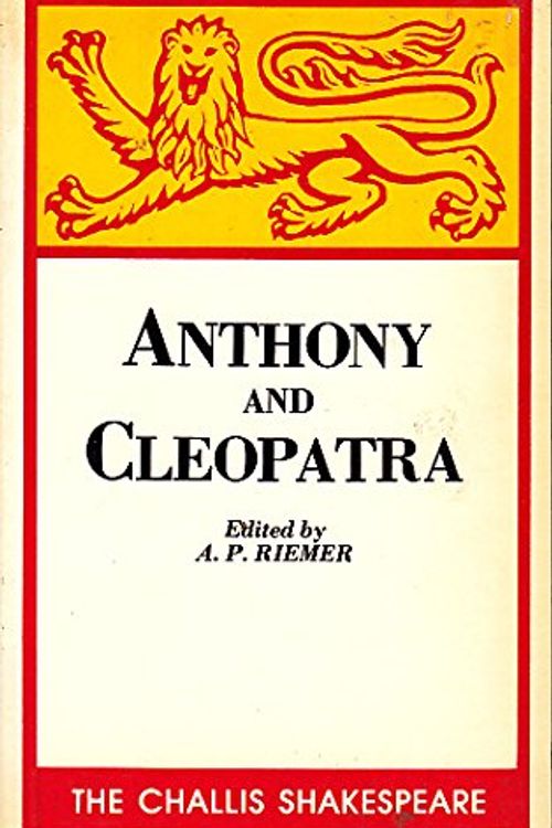 Cover Art for 9780424001067, Antony and Cleopatra by William Shakespeare