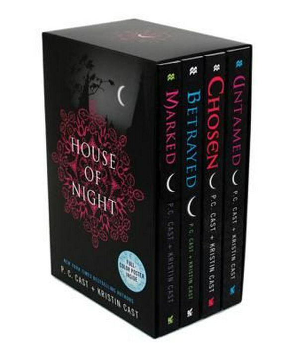 Cover Art for 9780312372132, House of Night Set: Marked, Betrayed, Chosen, Untamed [With Poster] by P. C. Cast