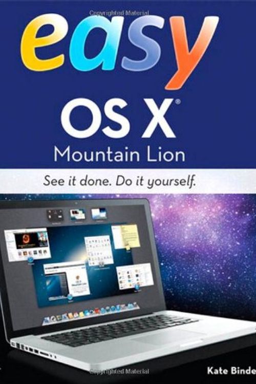 Cover Art for 9780789749864, Easy OS X Mountain Lion by Kate Binder