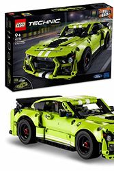 Cover Art for 5702017156385, LEGO 42138 Technic Ford Mustang Shelby GT500 Set, Pull Back Drag Racing Model Car Toy for Kids and Teens with AR App Play Feature by Lego