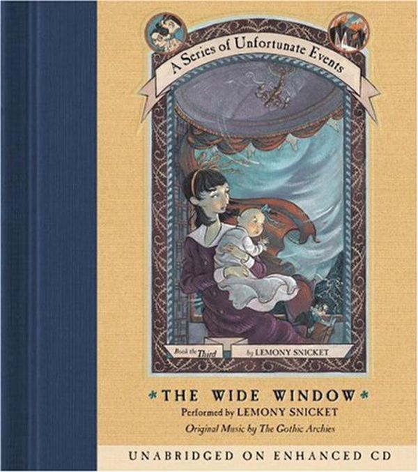 Cover Art for 9780060814472, Series of Unfortunate Events #3: The Wide Window by Lemony Snicket