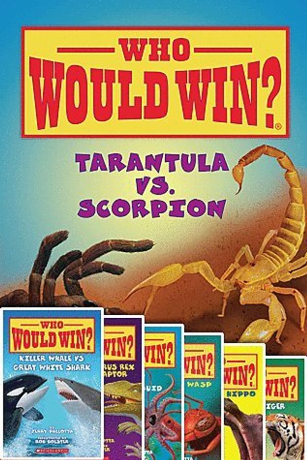 Cover Art for 0005457033793, Who Would Win 11 Book Set Includes Rhino VS Hippo, Lion VS Tiger, Wolverine V Tasmanian Devil, Whale V Giant Squid, Tarantula V Scorpion, Komodo Dragon V King Cobra, Hammerhead V Bull Shark, Tyrannosaurus Rex V Velociraptor, Polar Bear V Grizzly Bear by Jerry Pallotta