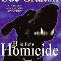 Cover Art for 9781405006460, H is for Homicide by Sue Grafton