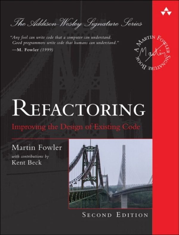Cover Art for 9780134757599, Refactoring by Martin Fowler